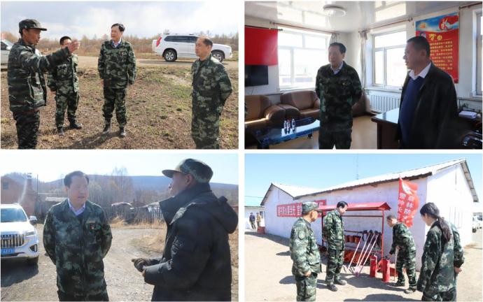 区委副书记、区长戴学勇以“四不两直”的方式深入基层督导检查森林防火工作