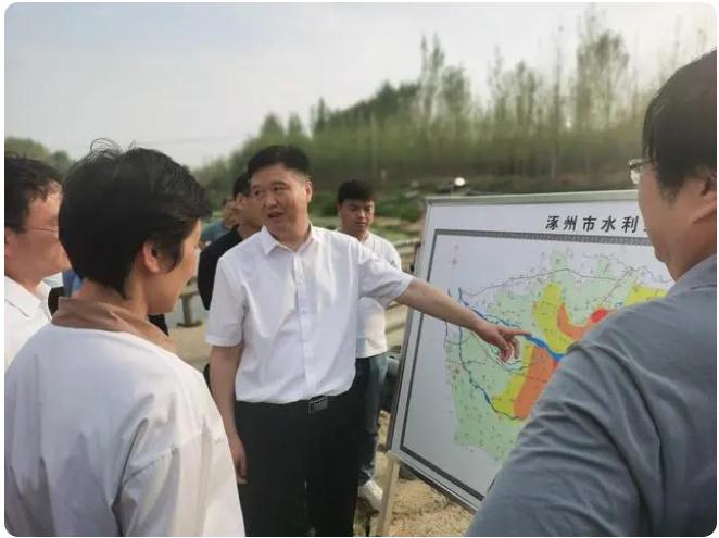 海河防汛抗旱总指挥部检查组到我市检查防汛备汛工作