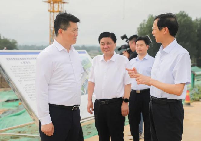 省委常委、副省长张红文来池督导检查防汛备汛工作